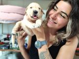 Bebeksi̇ Surat Ai̇le Köpeği̇ Golden Retri̇ever