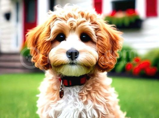 Kahve Tonlu Mini Boy Puppy Sevimli Yavrular Malti̇po Ci̇nsi̇  görsel