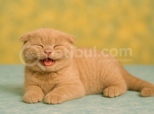 Show Class Lilac Scottish Fold Yavrumuz görsel