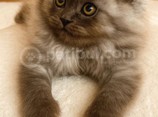 Scottish Fold X Chinchilla  görsel