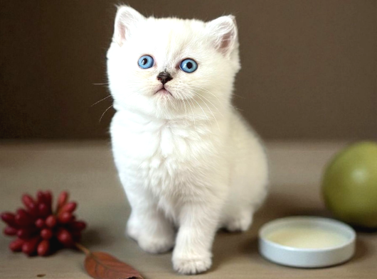 British Shorthair Silver Ve Silver Point Yavrular görsel