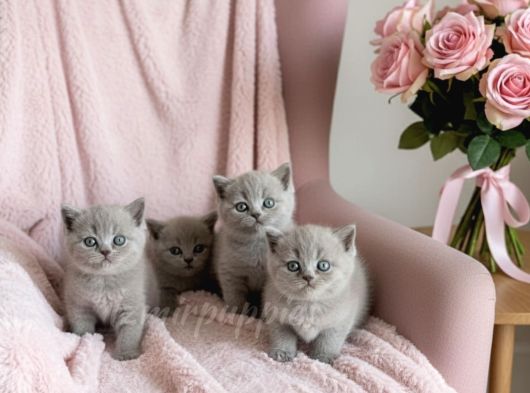 Görüntülü Onaylı Sağlıklı Lilac Fawn Yavrular görsel