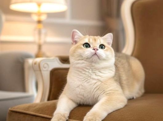Muhteşem Soy -Tip Ve Karakter Golden British Long-Shorthair görsel