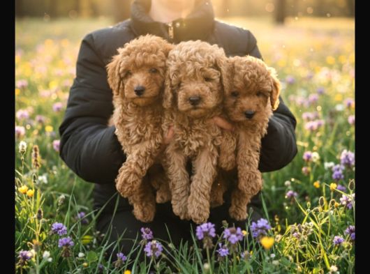 Pofuduk Toy Poodle Yavrular görsel
