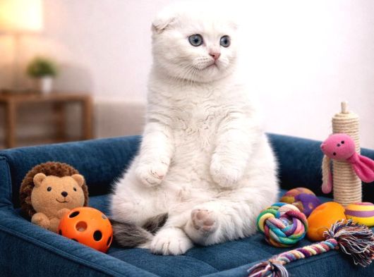 Mükemmel Ayı Surat Scottish Fold Yavrumuz