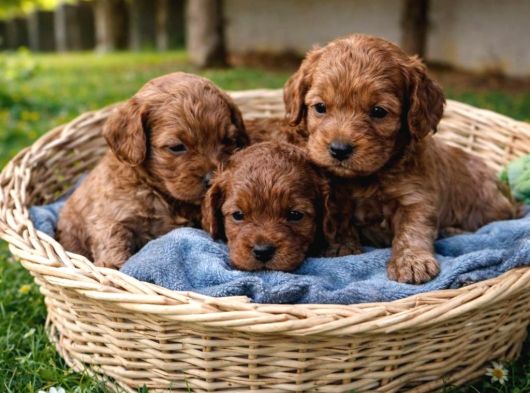 Sevgiyle Büyütülmüş Cavapoo Yavrular