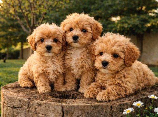 Maltipoo Yavrularımız görsel