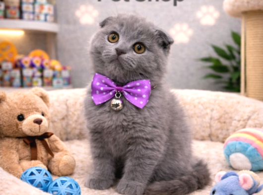 Mükemmel A Kalite Scottish Fold Yavrularımız görsel