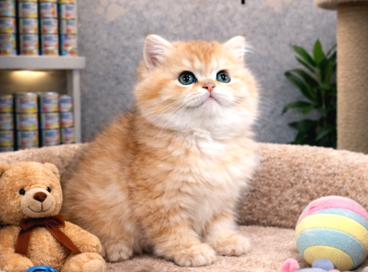 Mükemmel A Kalite British Longhair Golden Yavrularımız