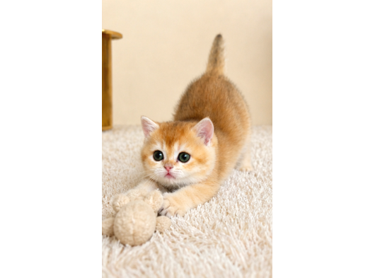 British Shorthair Ve Longhair Golden Ve Golden Point görsel