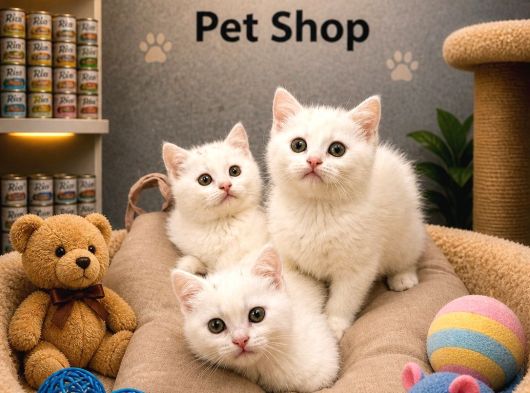 Mükemmel Güzellikte Beyaz British Shorthair Yavrularımız
