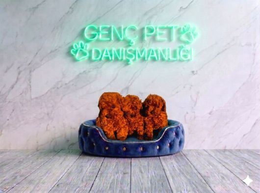 Veteri̇ner Kli̇ni̇ği̇nde Tesli̇m Toy Poodle Bebekler