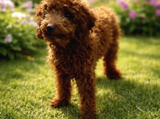 Kore Toy Poodle  Eğitimli görsel