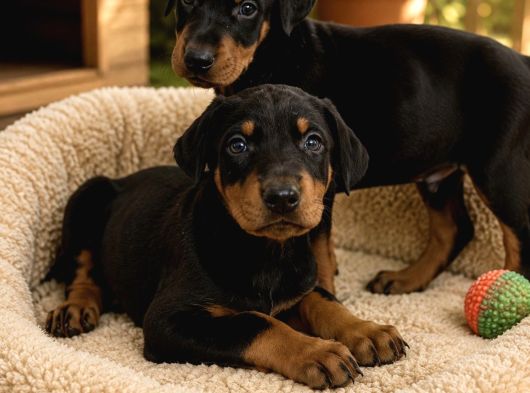 Doberman Yavruları görsel
