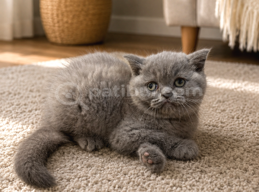 Top Kafa Harika British Shorthair Yavrularımız görsel