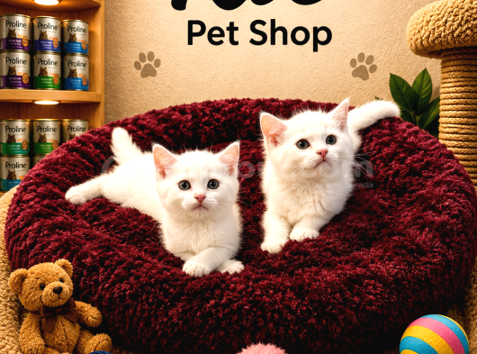 Karbeyaz British Shorthair Oyuncu Yavrularımız görsel