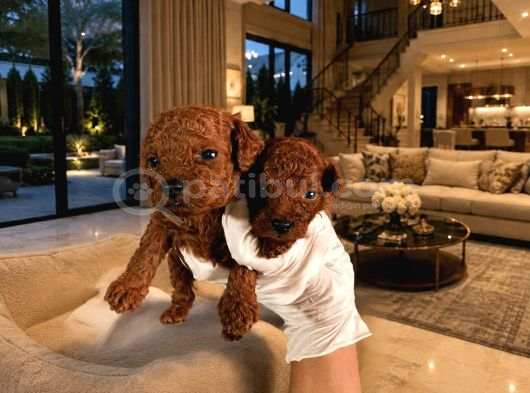 Safkan Toy Poodle Yavrum Aşılı Ve Pet Eğitimli görsel