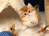 Aslan Yeleli Özel Renk Golden Ny12 British Longhair