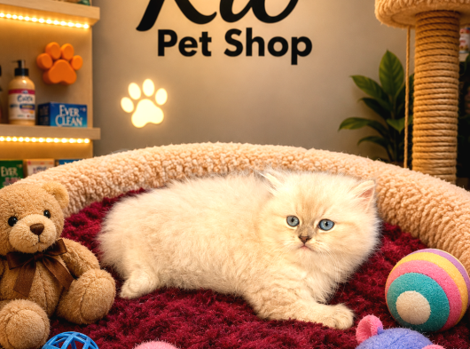 Irkının En Güzellerinden British Longhair Blue Point Yavrulr görsel