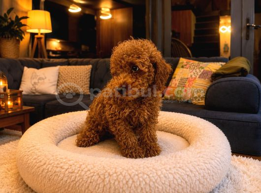 Toy Poodle Ve Teacup Red Yavrular Yeni Ailelerini Bekliyor görsel