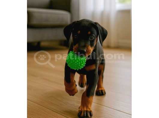 2 Aylık Asker Doberman Yavrularım