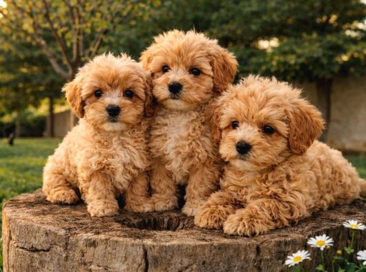 SÜPER FİYATLARA ORİJİNAL MALTİPOO YAVRULAR