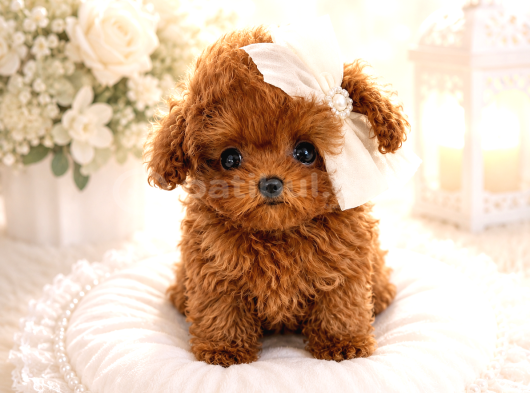 Kore Teacup Babadan Teacup Poodle Bebekler görsel
