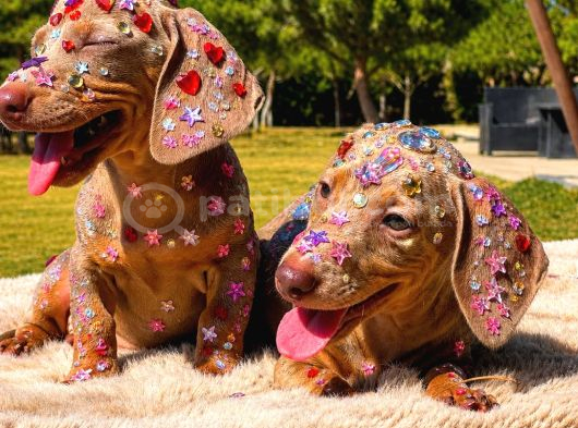 Eşsi̇z Güzelli̇kleri̇yle Dachshund Yavrulari görsel