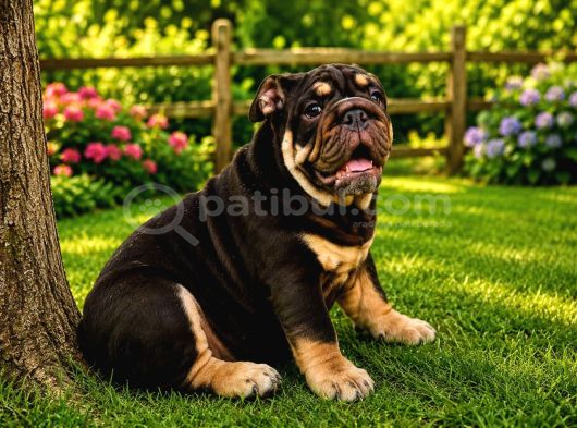 Üst Düzey İngi̇li̇z Buldog Yavrular görsel