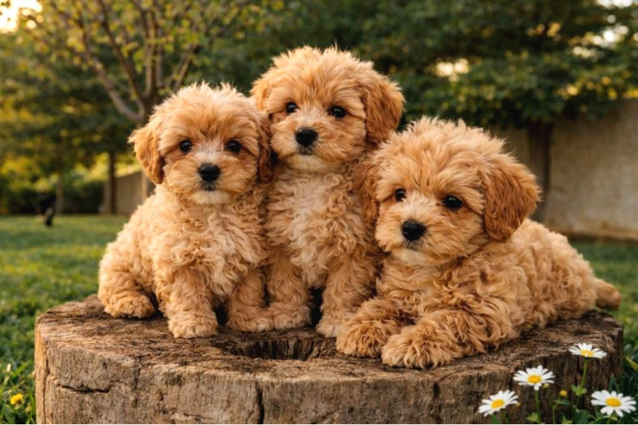 Sevgİ Dolu Maltİpoo Yavrular