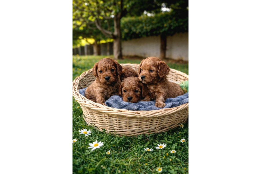 Akıllı Oyuncu Ev Yaşantısına Uyumlu Muhteşem Cavapoo Yavrulr