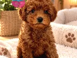 Red Toy Poodle Sevi̇mli̇ Yavrular