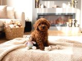 Orjinal Toy Poodle Erkek Dişi Red Yavru Şecereli Anne Baba